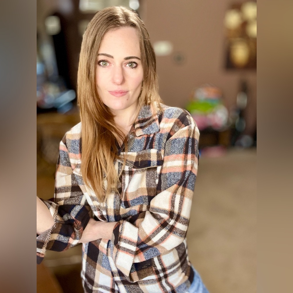 Plaid Utility Jacket - image 3